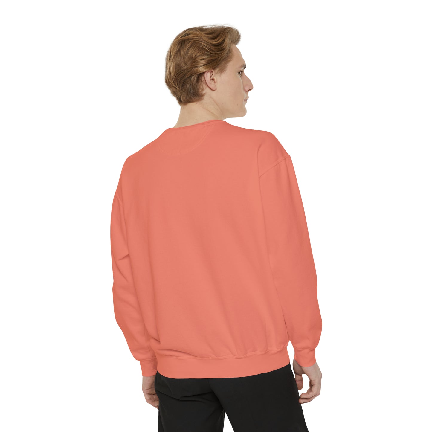Cosmic Spaceman Crewneck Sweatshirt | Unisex Garment-Dyed Sweatshirt