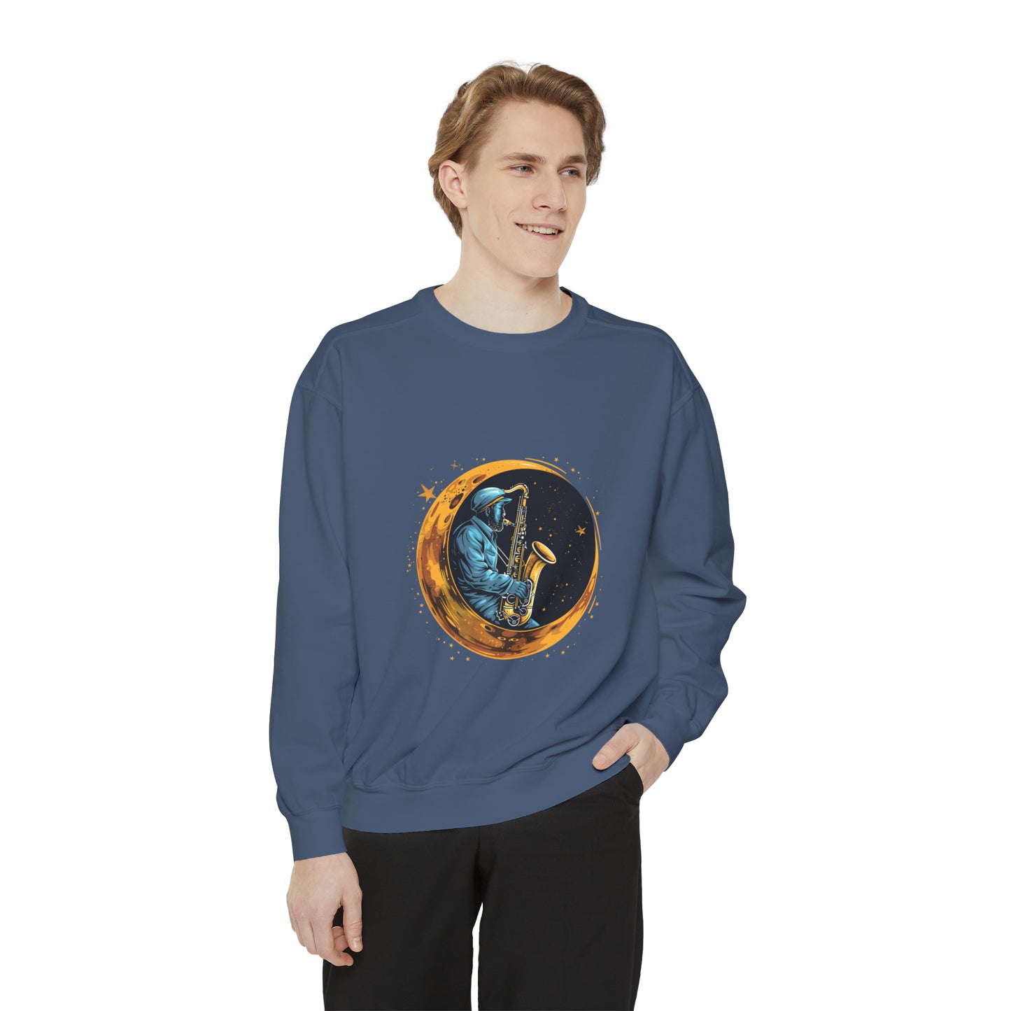 Lunar Gateway Astronaut Crewneck Sweatshirt | Unisex Garment-Dyed Sweatshirt