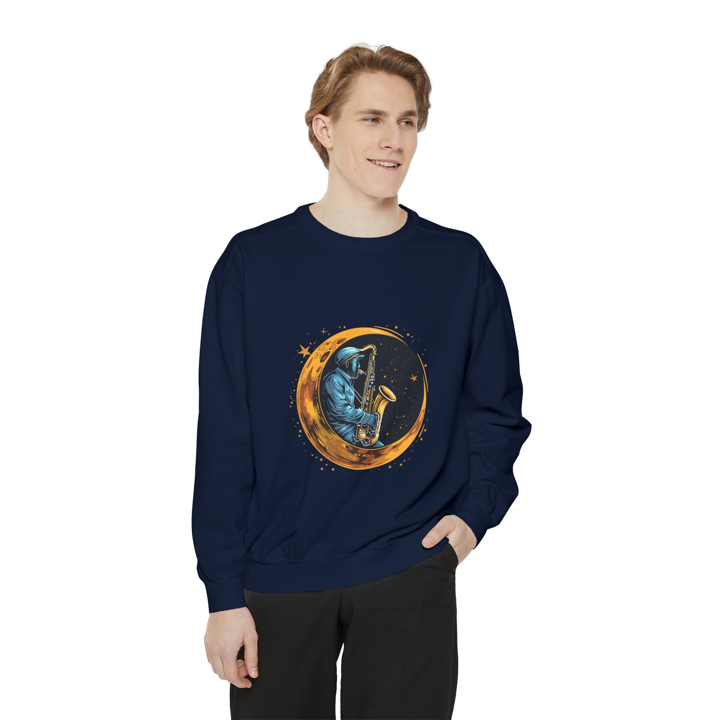 Lunar Gateway Astronaut Crewneck Sweatshirt | Unisex Garment-Dyed Sweatshirt