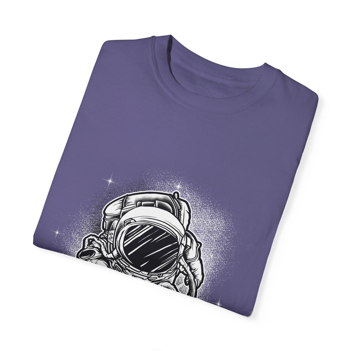 Cryptocurrency Astronaut Graphic Tee | Navy Crypto Space T-Shirt | XCalibre Designs