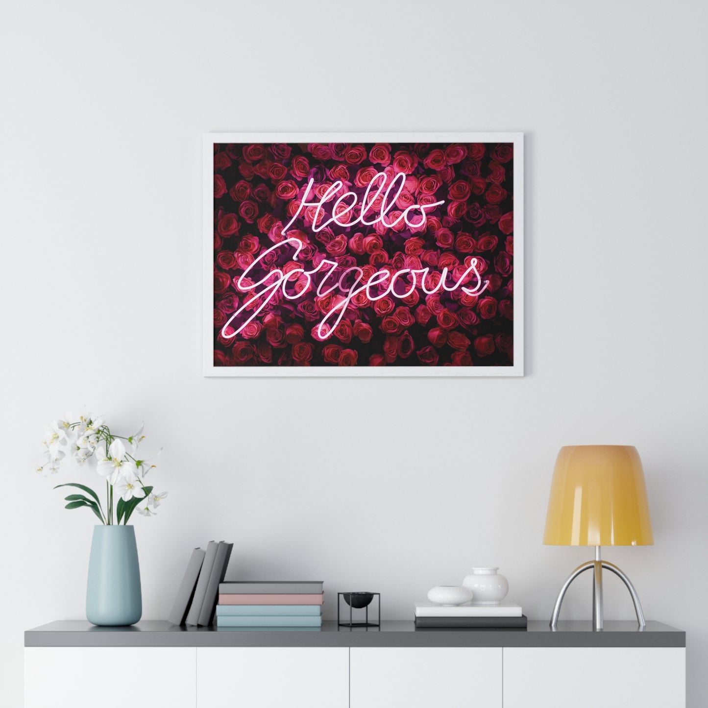 Radiant Blooms Neon Sign