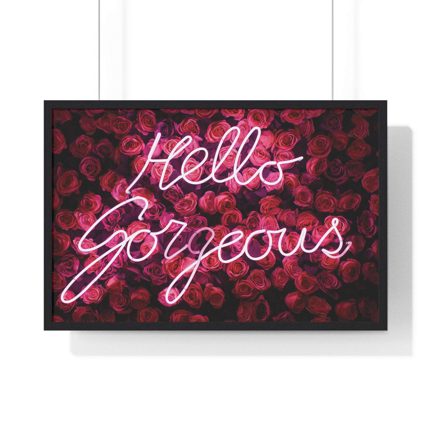 Radiant Blooms Neon Sign