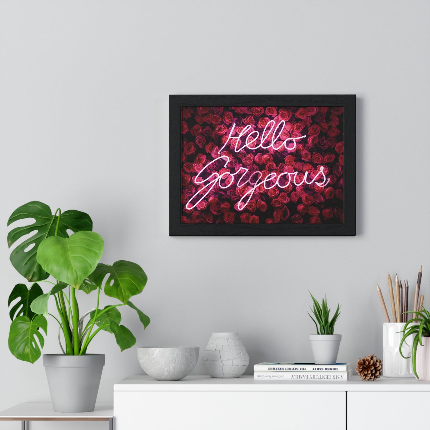 Radiant Blooms Neon Sign