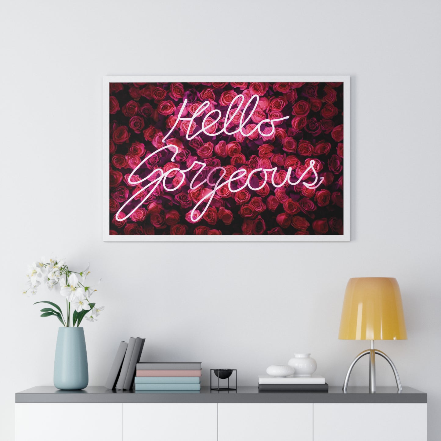 Radiant Blooms Neon Sign