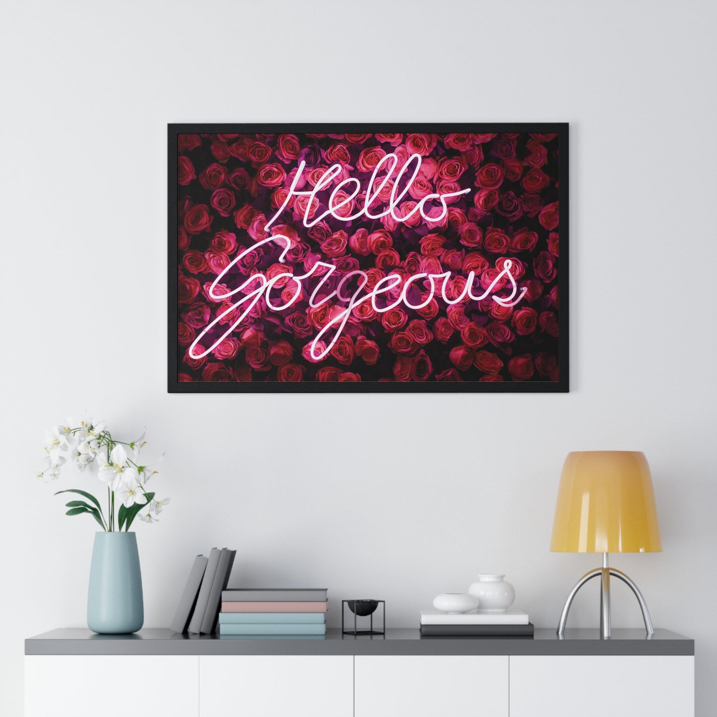 Radiant Blooms Neon Sign