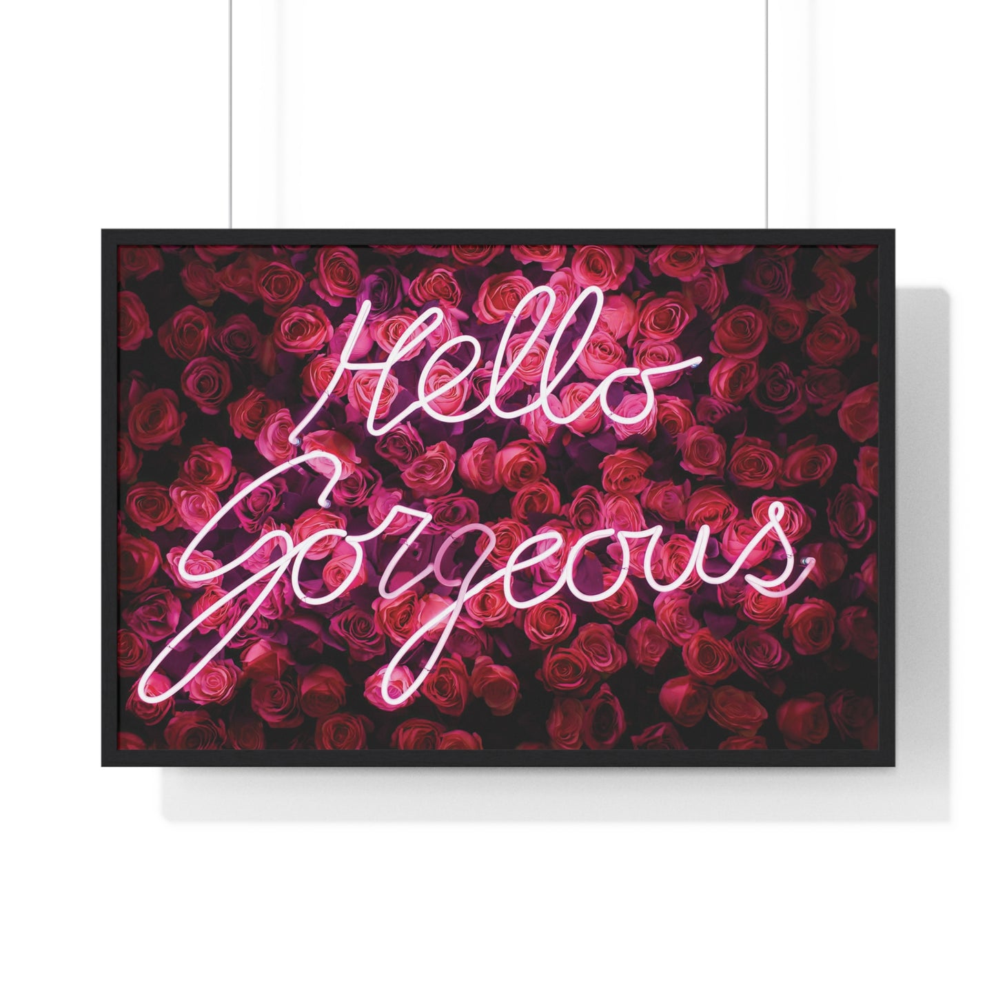 Radiant Blooms Neon Sign