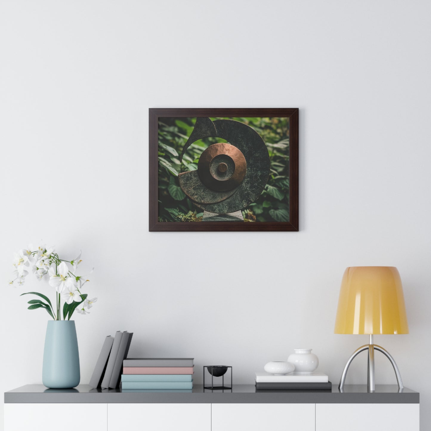 Eternal Cycle - Modernist Sculpture Art Frame | Framed Horizontal Poster