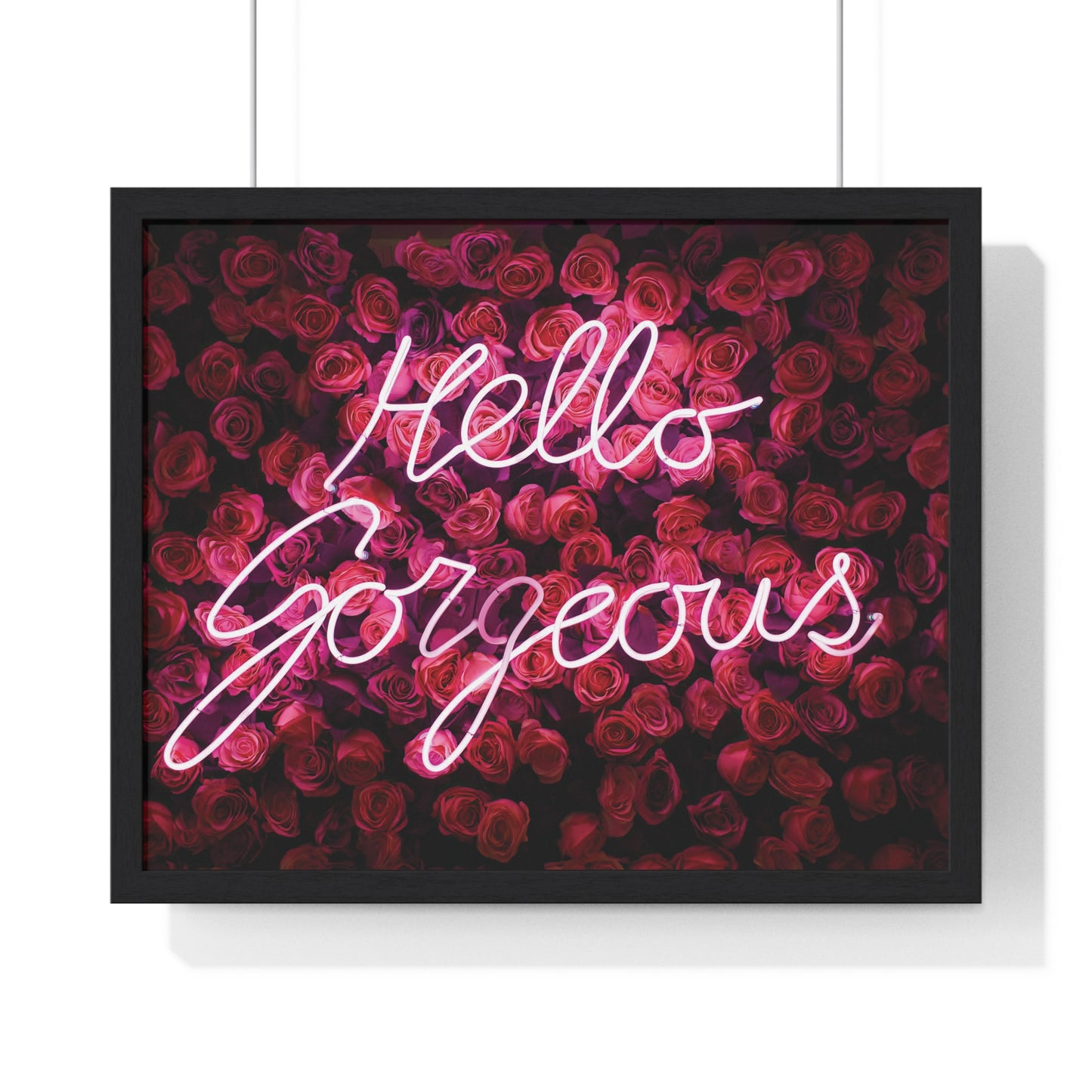 Radiant Blooms Neon Sign