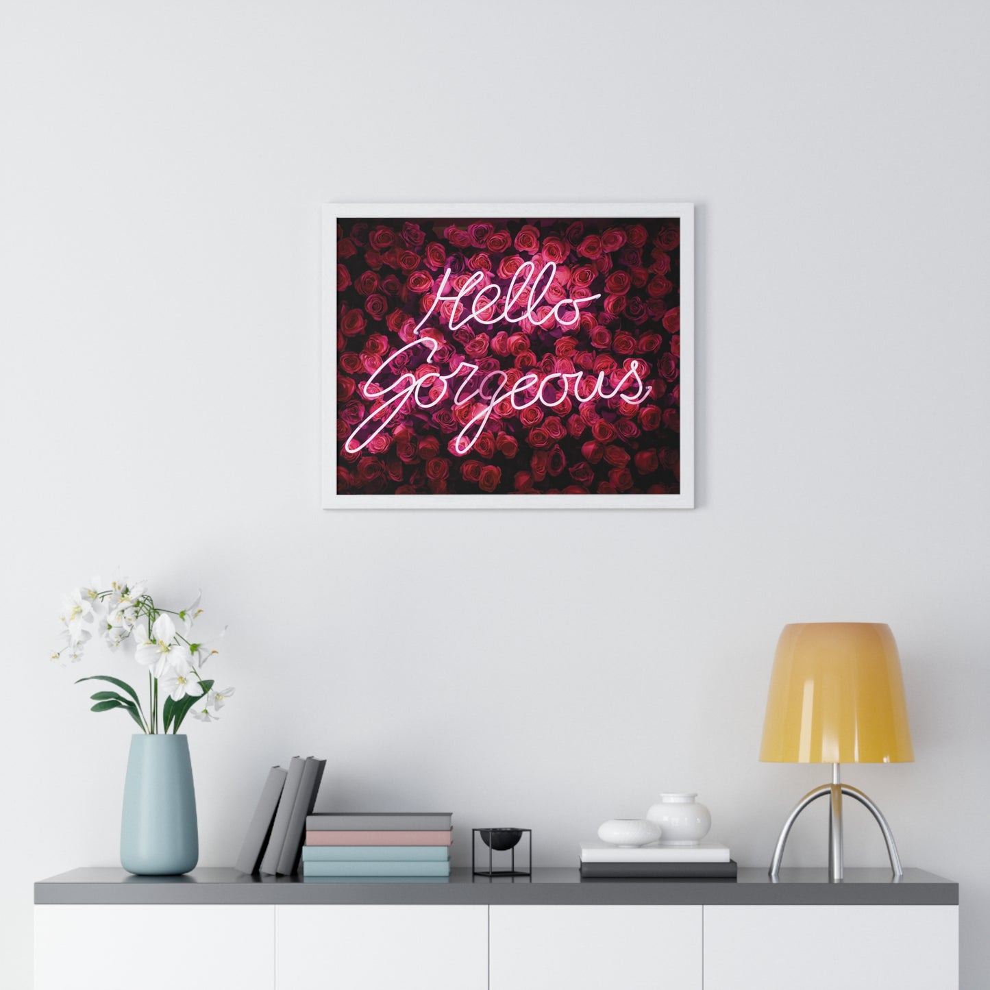 Radiant Blooms Neon Sign