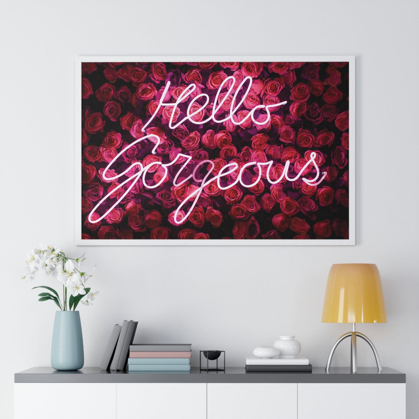 Radiant Blooms Neon Sign