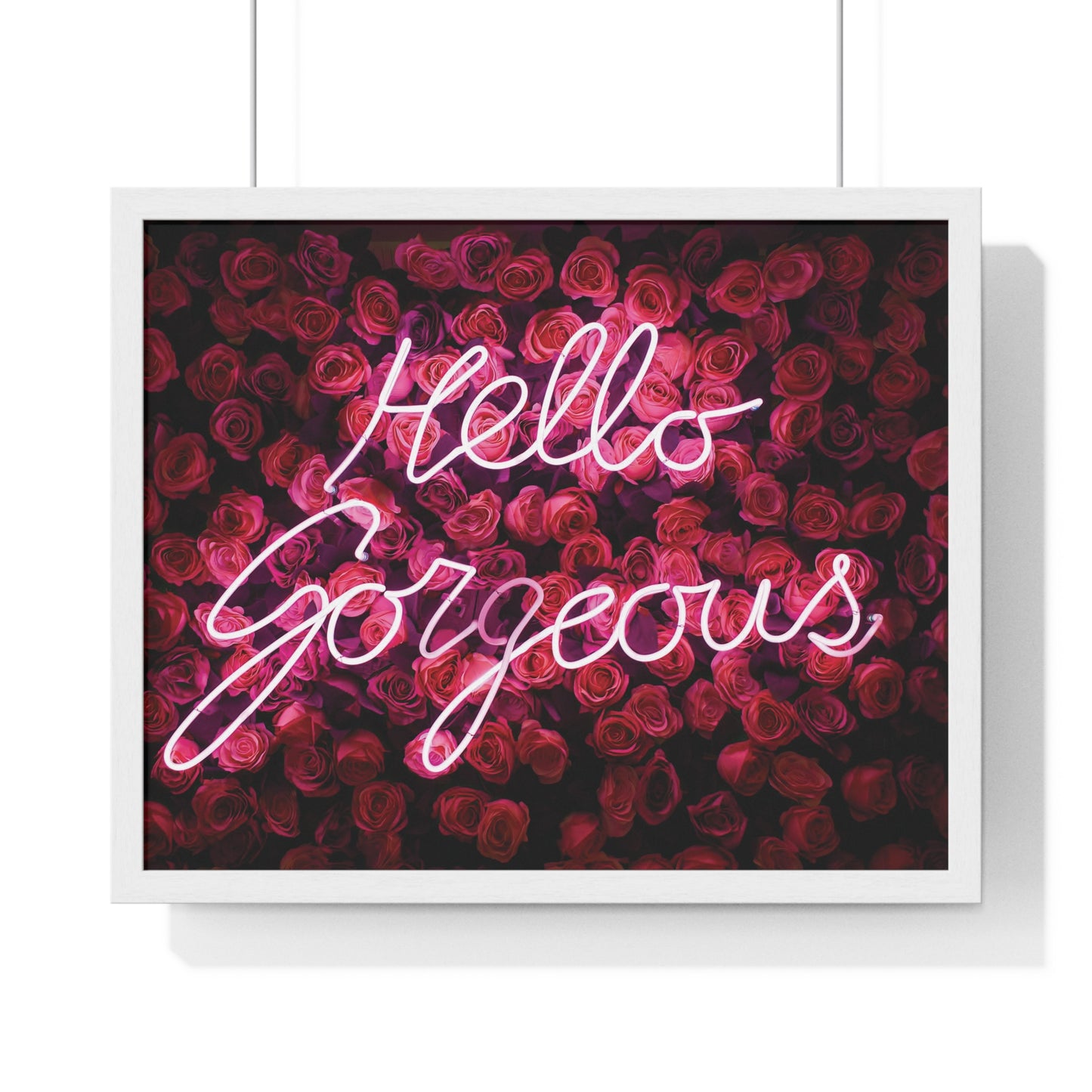 Radiant Blooms Neon Sign