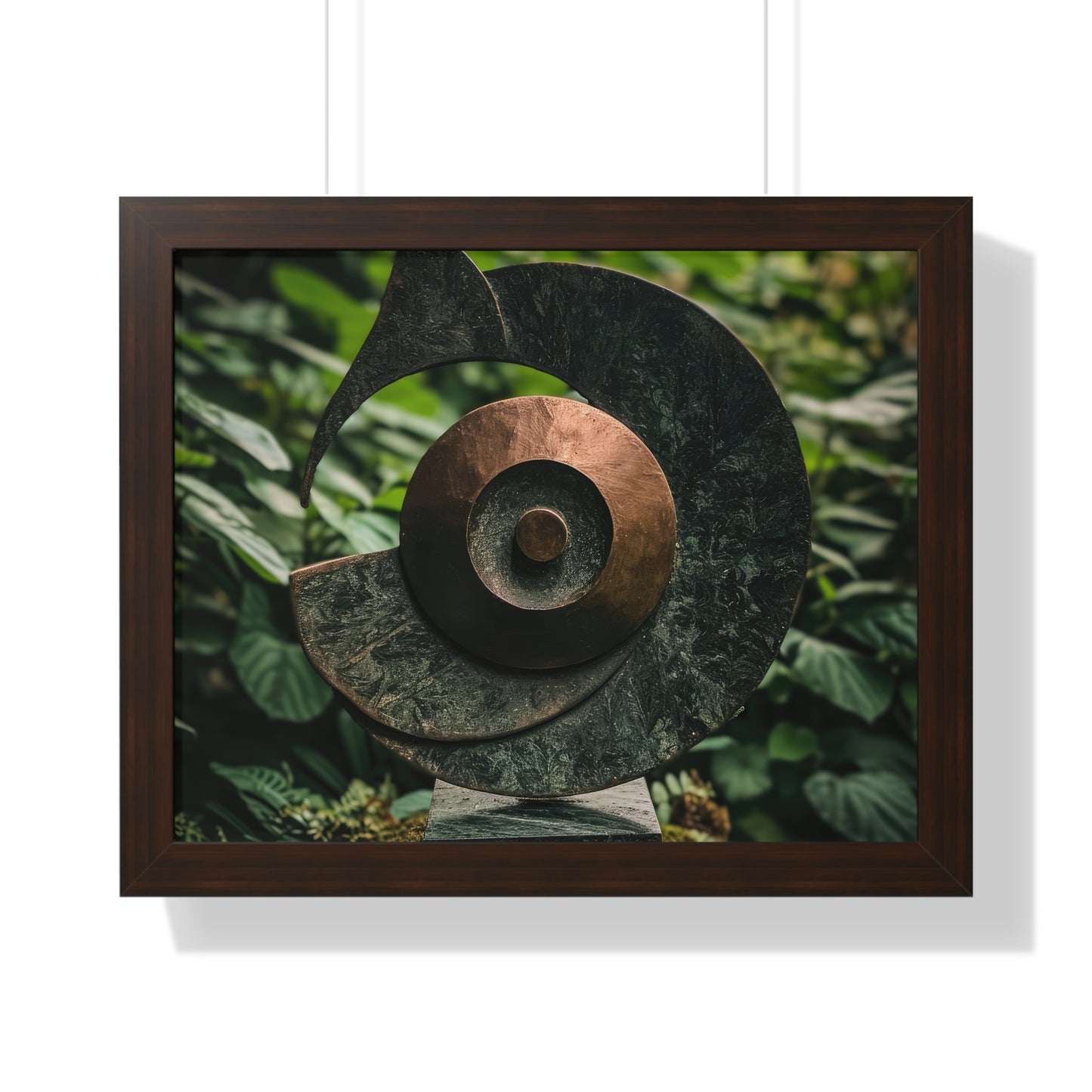 Eternal Cycle - Modernist Sculpture Art Frame | Framed Horizontal Poster