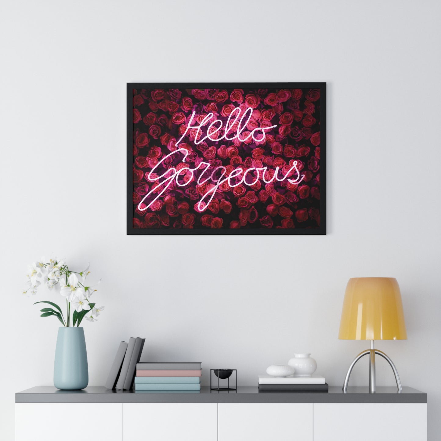 Radiant Blooms Neon Sign