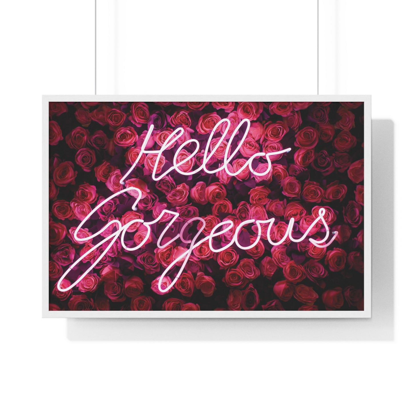 Radiant Blooms Neon Sign