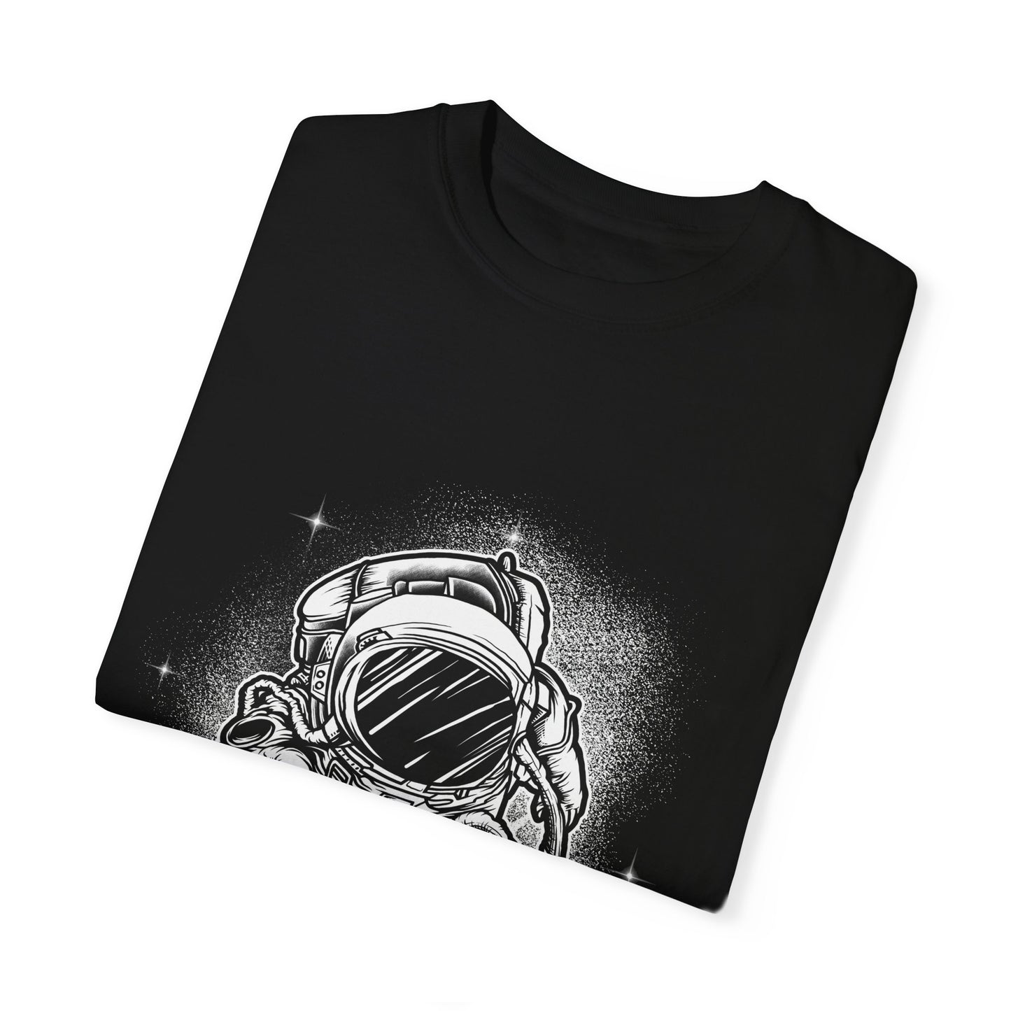 Cryptocurrency Astronaut Graphic Tee | Navy Crypto Space T-Shirt | XCalibre Designs