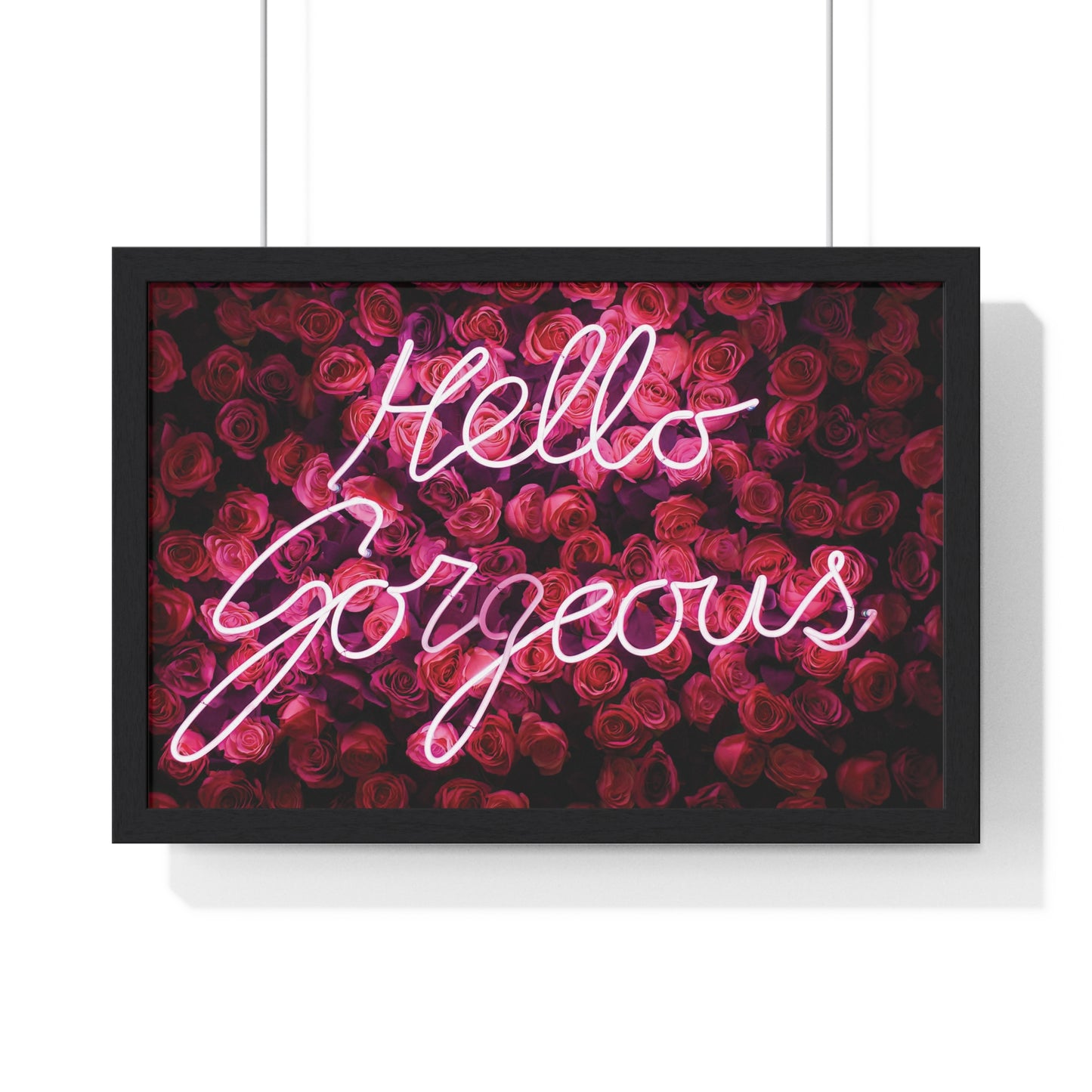 Radiant Blooms Neon Sign