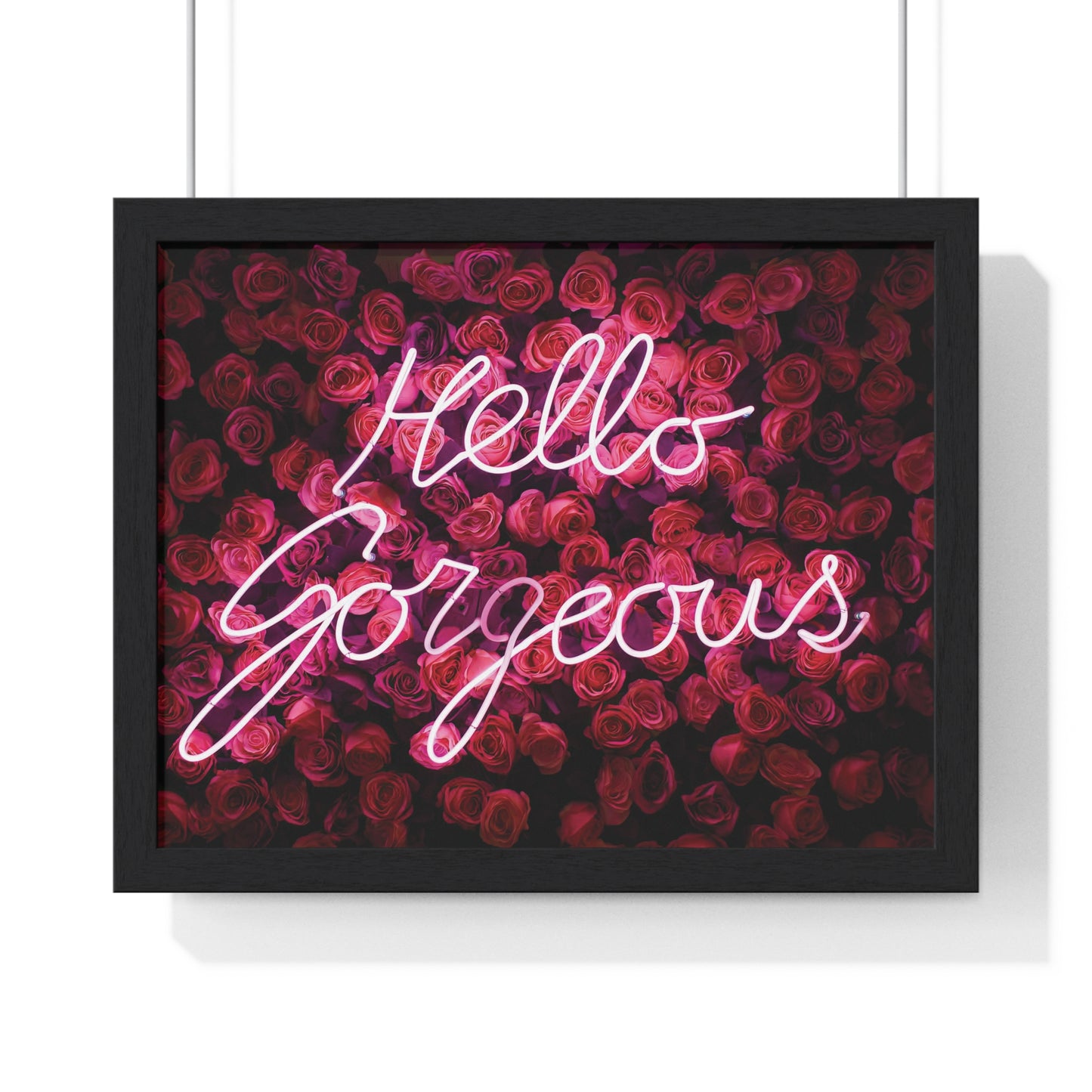 Radiant Blooms Neon Sign