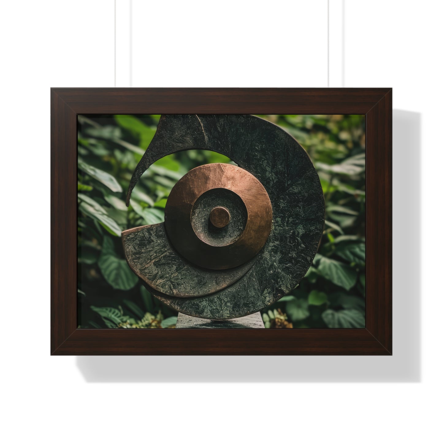 Eternal Cycle - Modernist Sculpture Art Frame | Framed Horizontal Poster