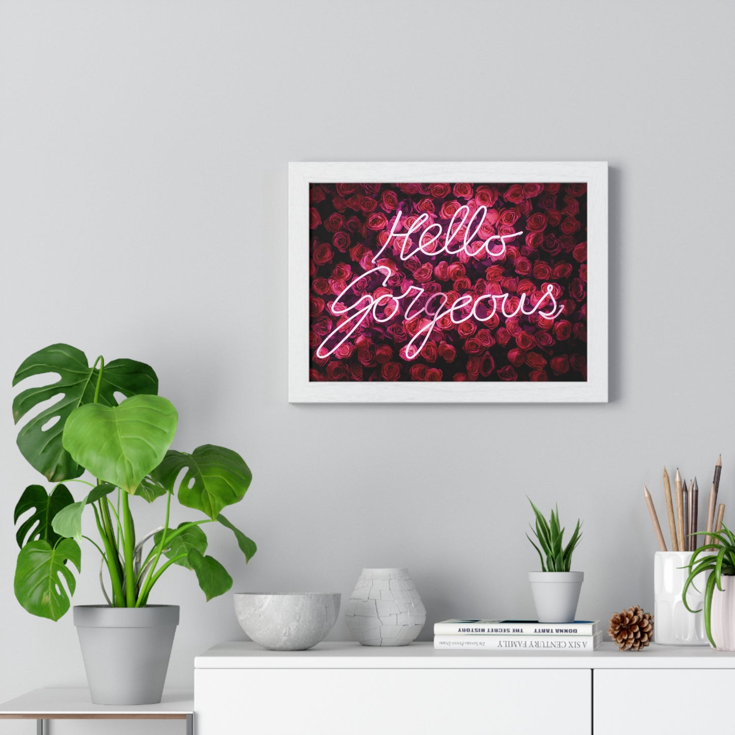 Radiant Blooms Neon Sign