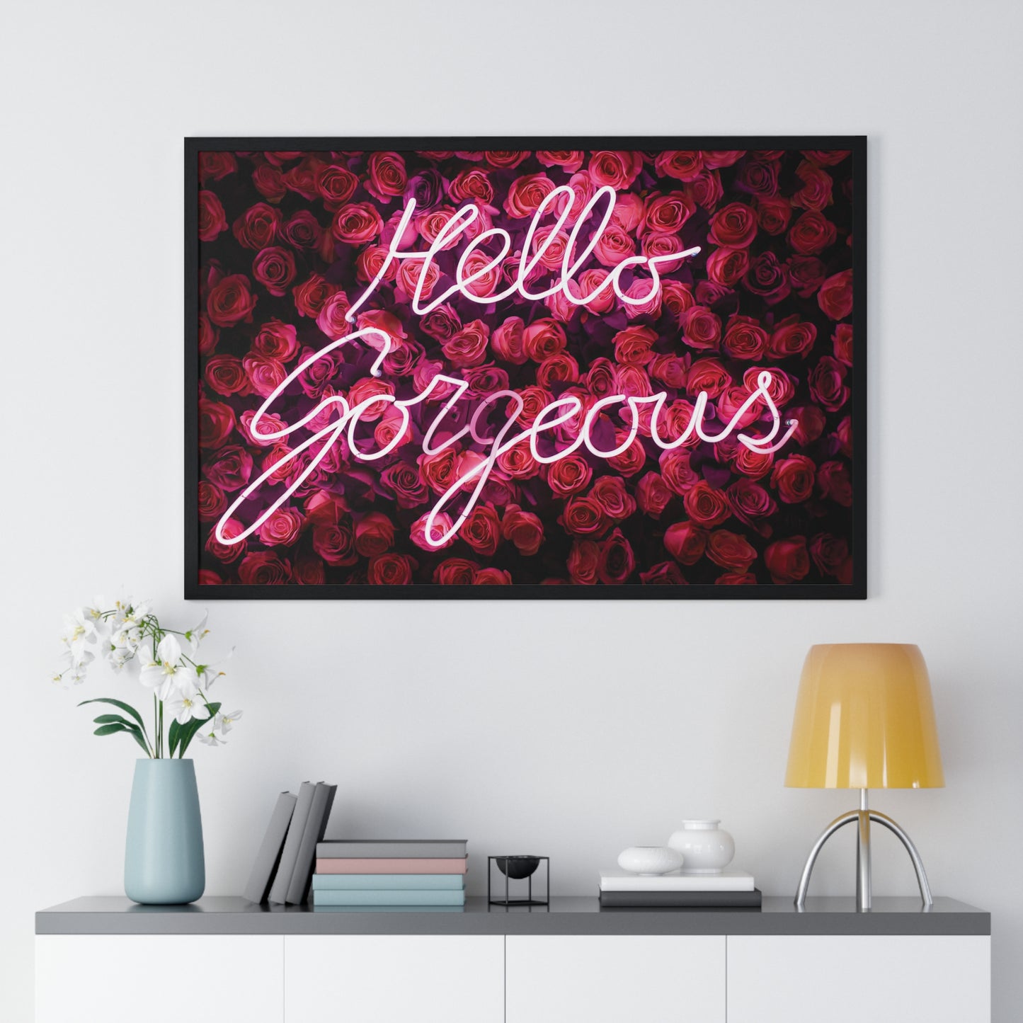 Radiant Blooms Neon Sign