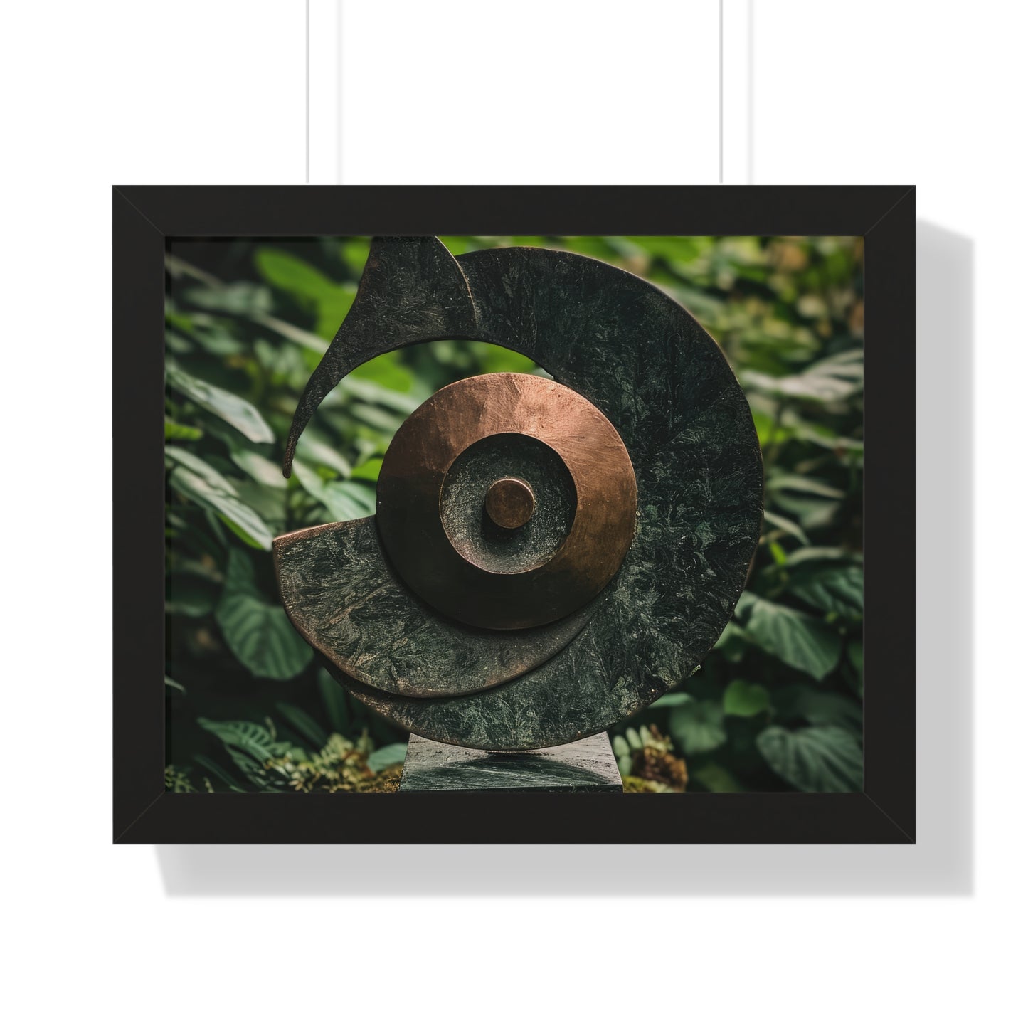 Eternal Cycle - Modernist Sculpture Art Frame | Framed Horizontal Poster