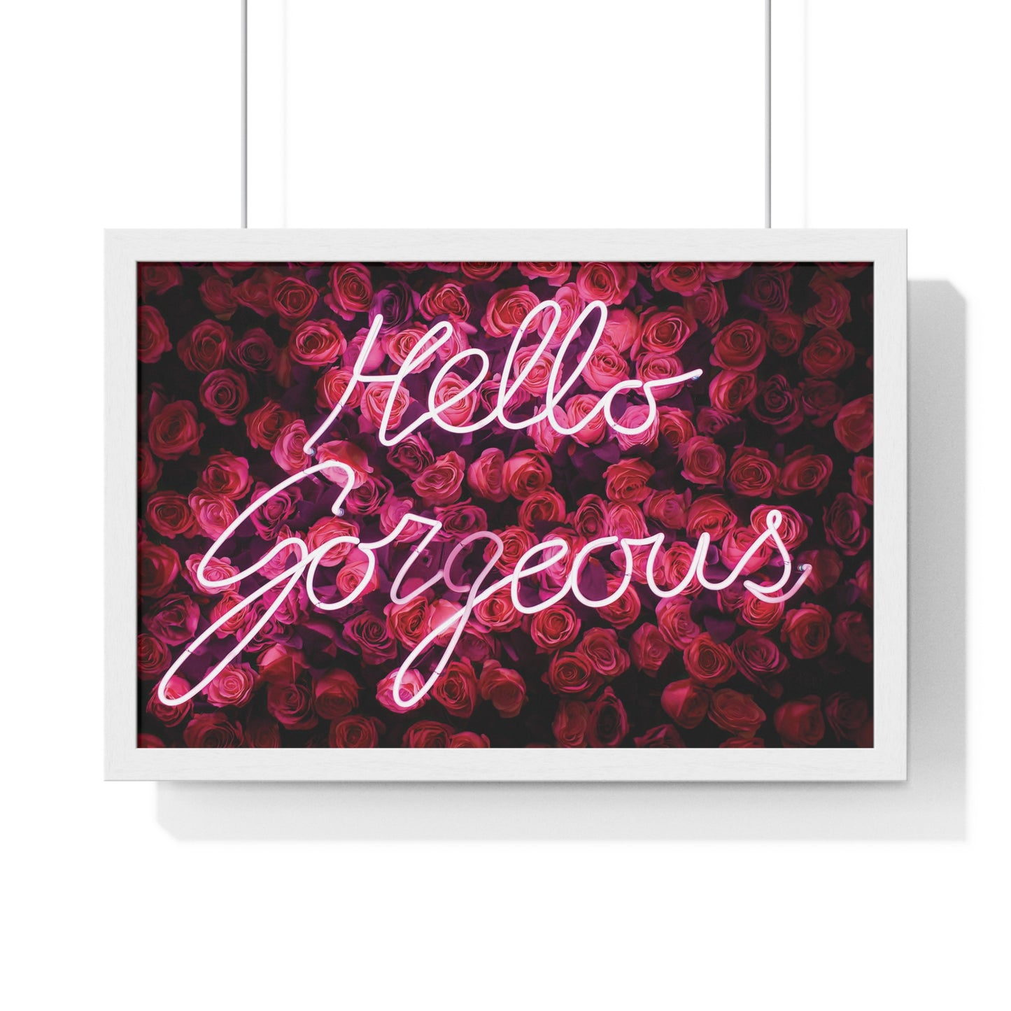 Radiant Blooms Neon Sign