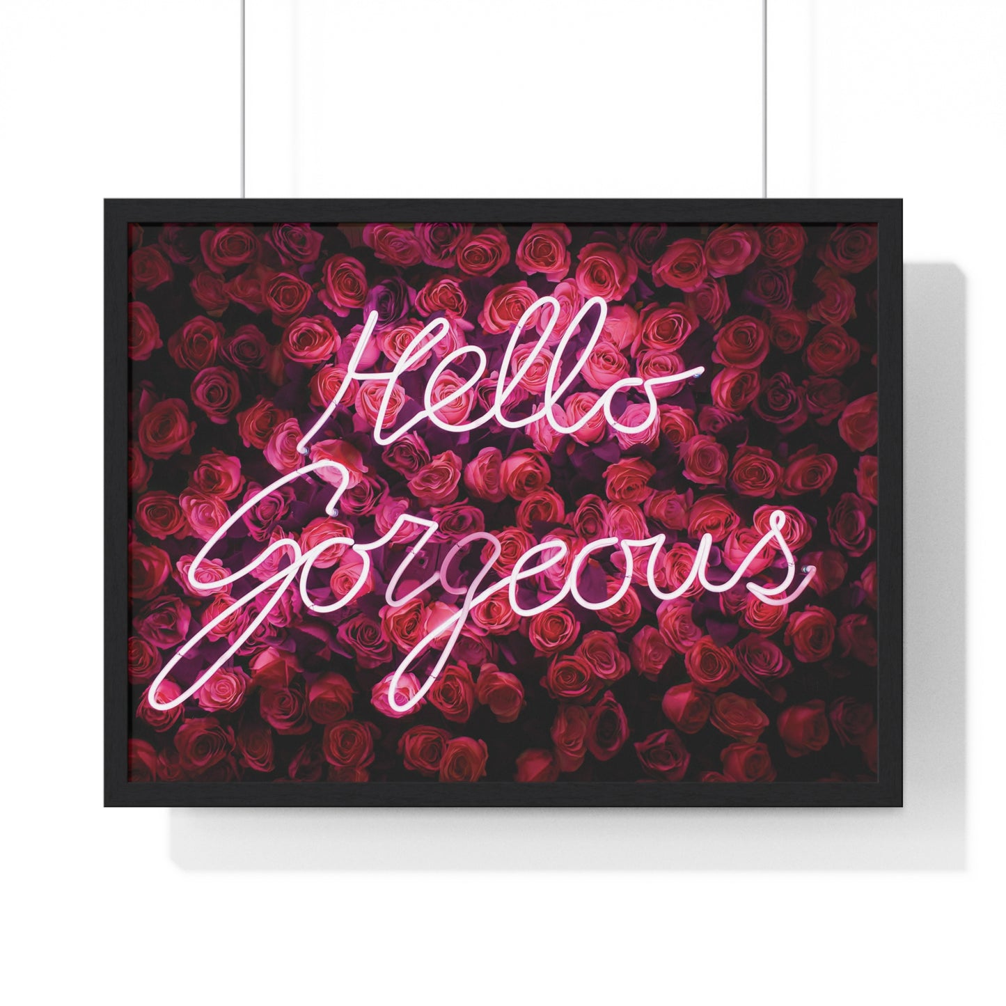 Radiant Blooms Neon Sign